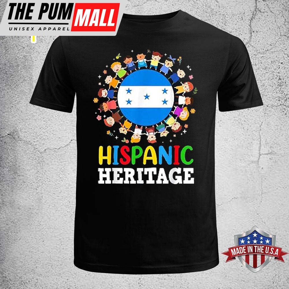 Honduras, Mexico And The Usa. Multicultural Heritage T-Shirt