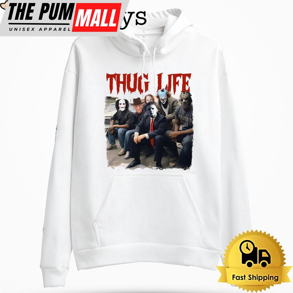 Horror Assassin Squad On Halloween Hoodie