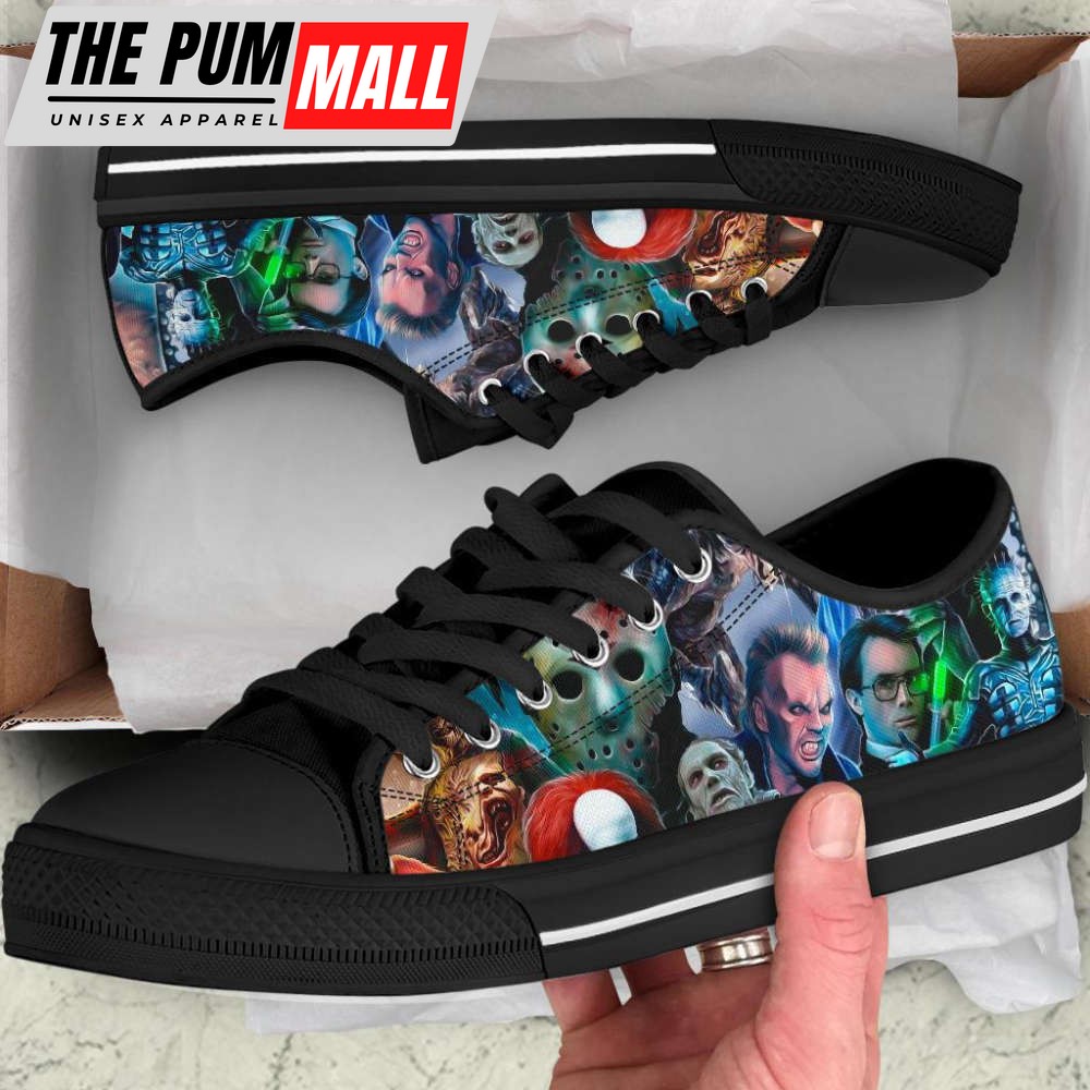 horror-characters-low-top-shoes-custom-horror-movies-sneakers-gho9gtpo Horror Characters Low Top Shoes Custom Horror Movies Sneakers