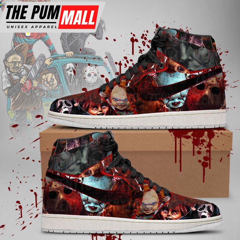 Horror Killers Air Jd 1 Sneakers
