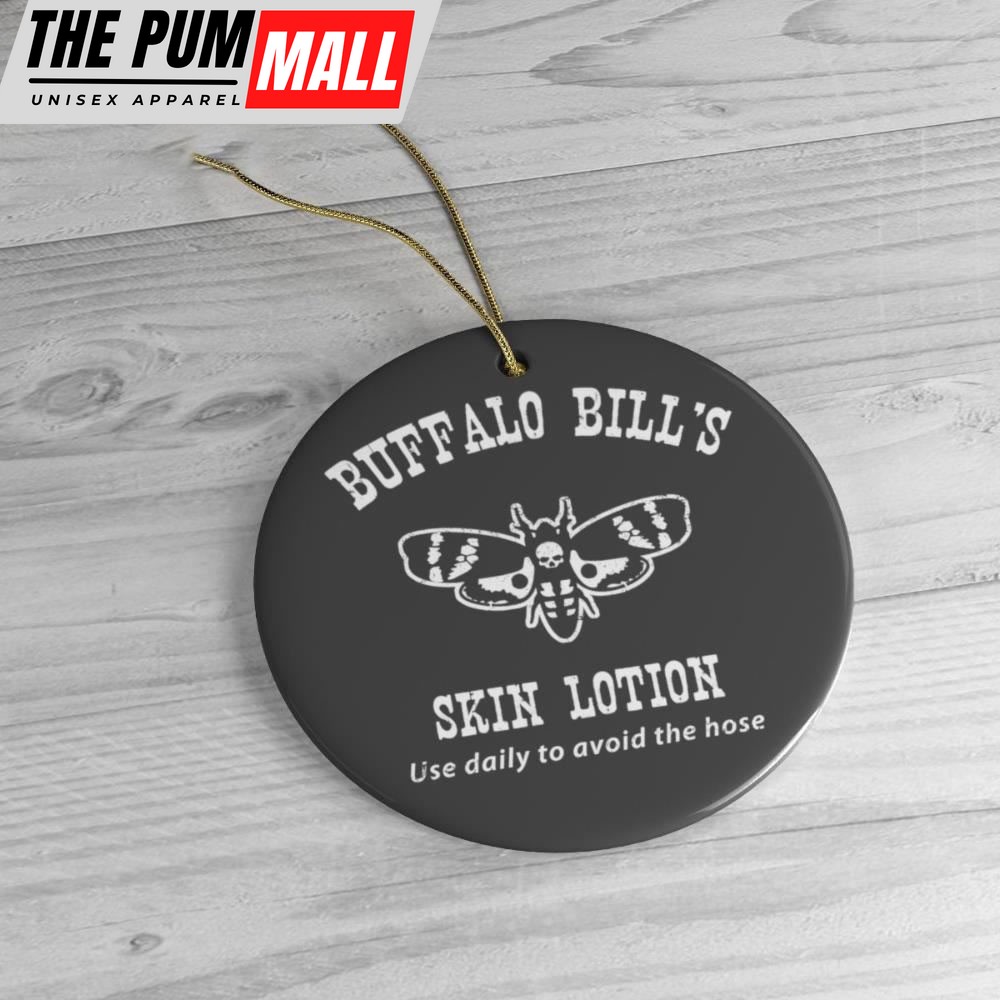 Horror Thriller Movie Buffalo Bill Christmas Nfl Football Ornaments Limited Edition