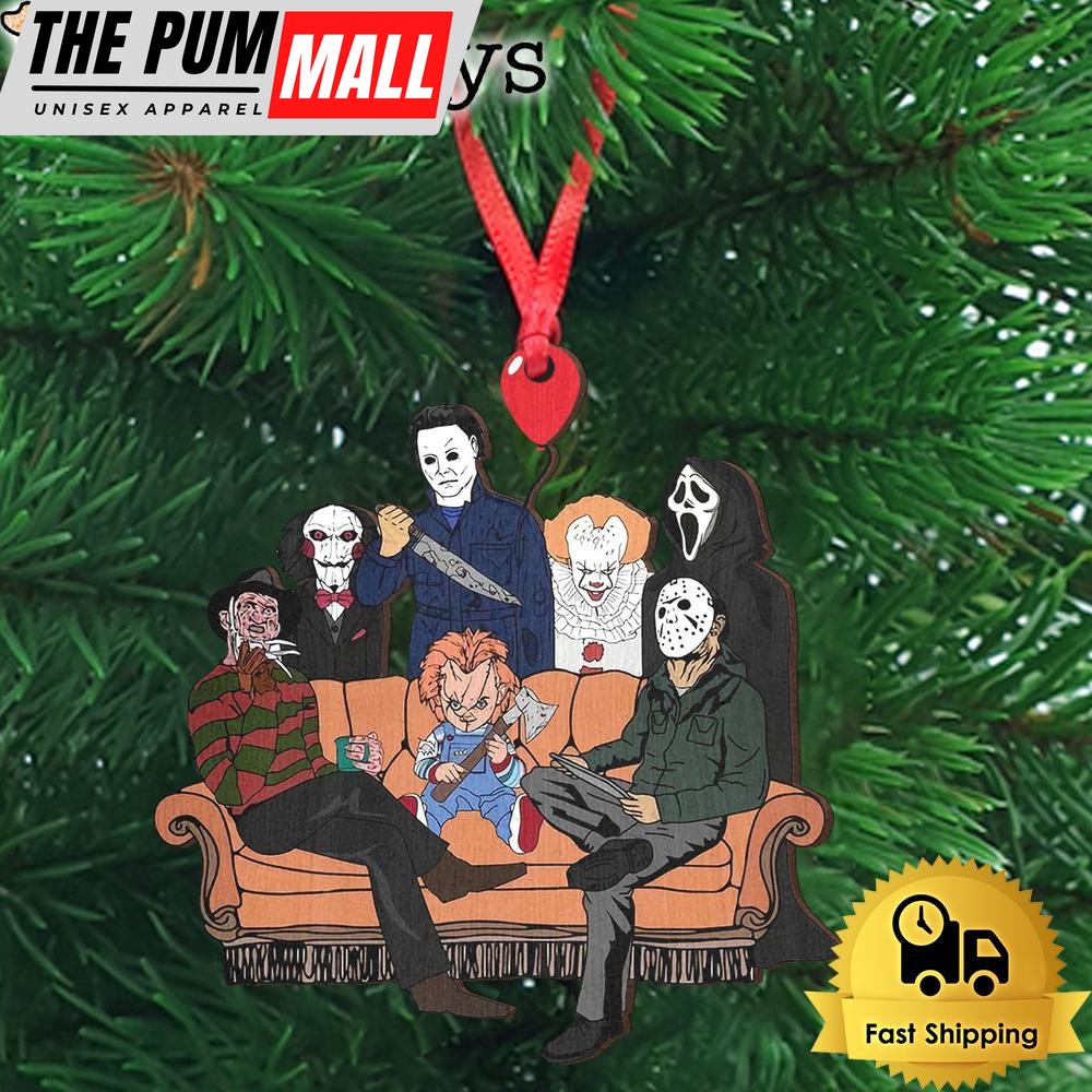Horror Villain Squad Wooden Ornament Limited Edition