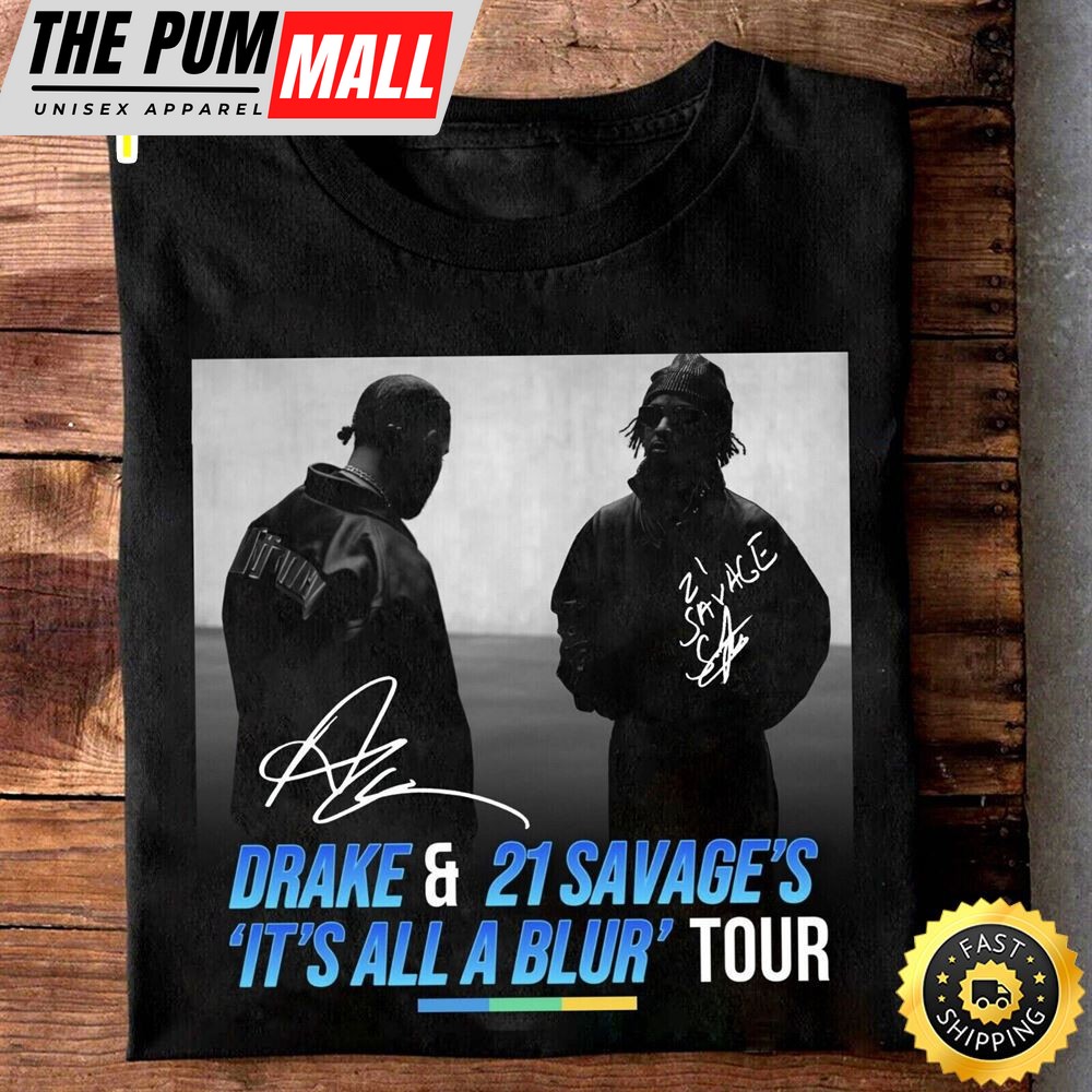 Hot Drake And 21 Sagave Tour 2025 Hot Men T-shirt