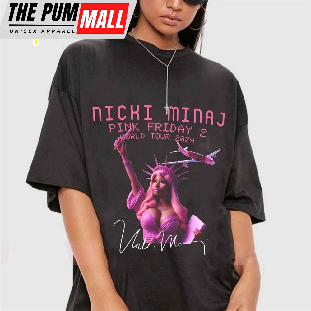 Hot Nicki Minaj Tour 2025 Nicki Minaj Rapper 90s Unisex T-Shirt