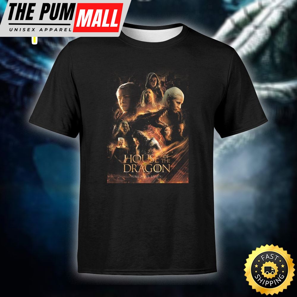 House of the Dragon Game of Thrones Movie 2025 Unisex T-shirt