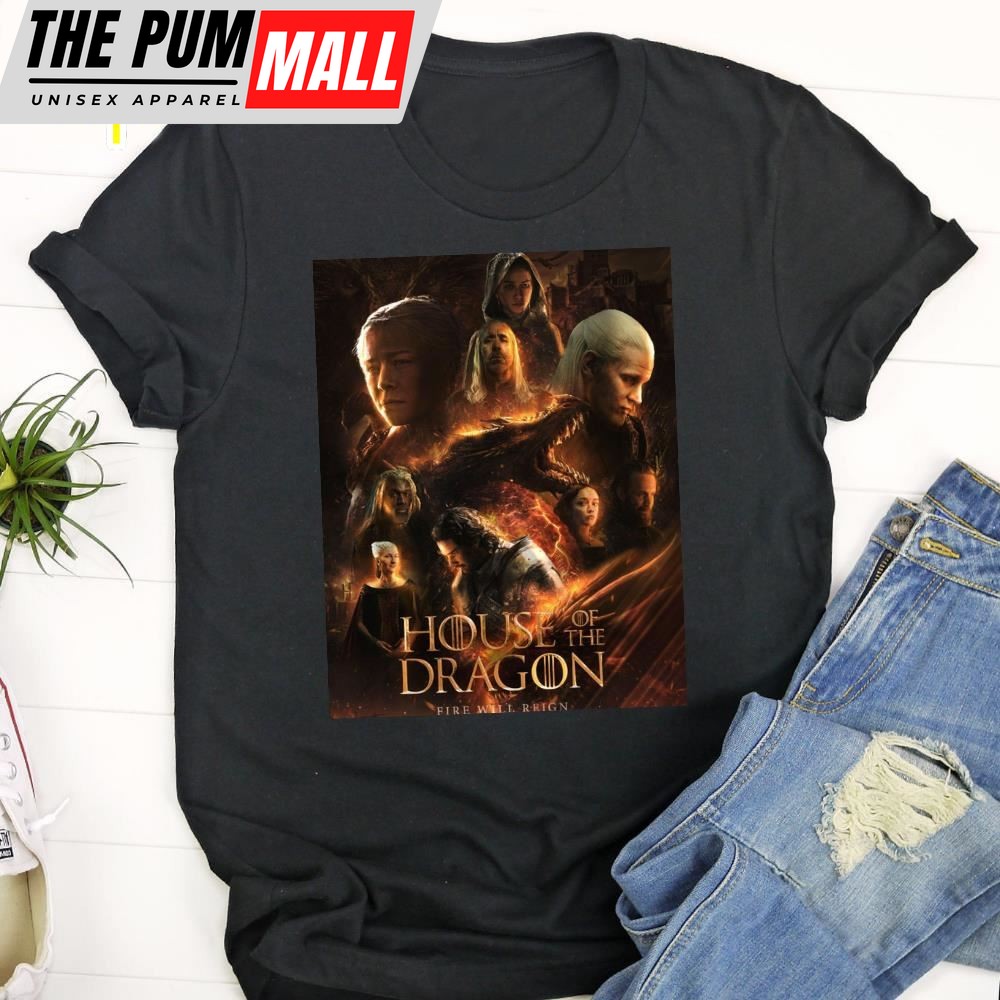 House Of The Dragon Poster Tshirt