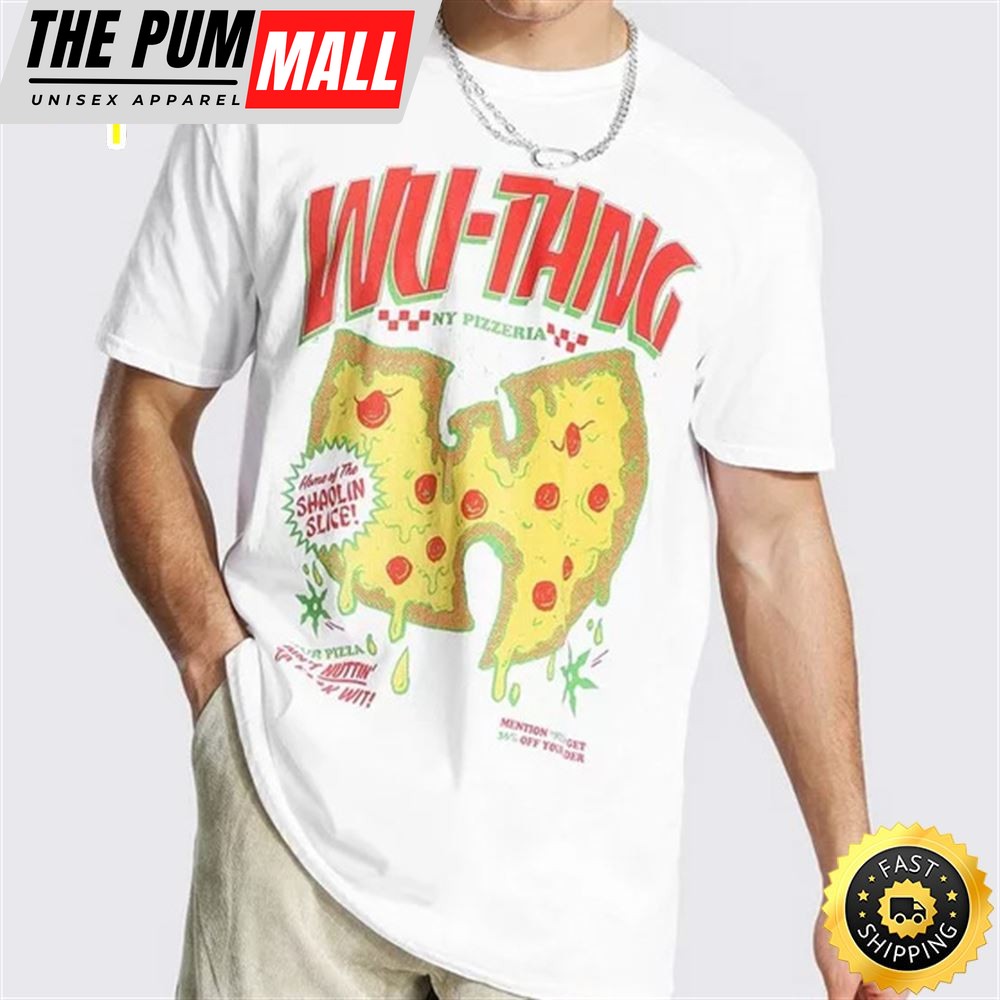House The Shaolin Slice Wu-Tang Ny Pizzeria T-Shirt