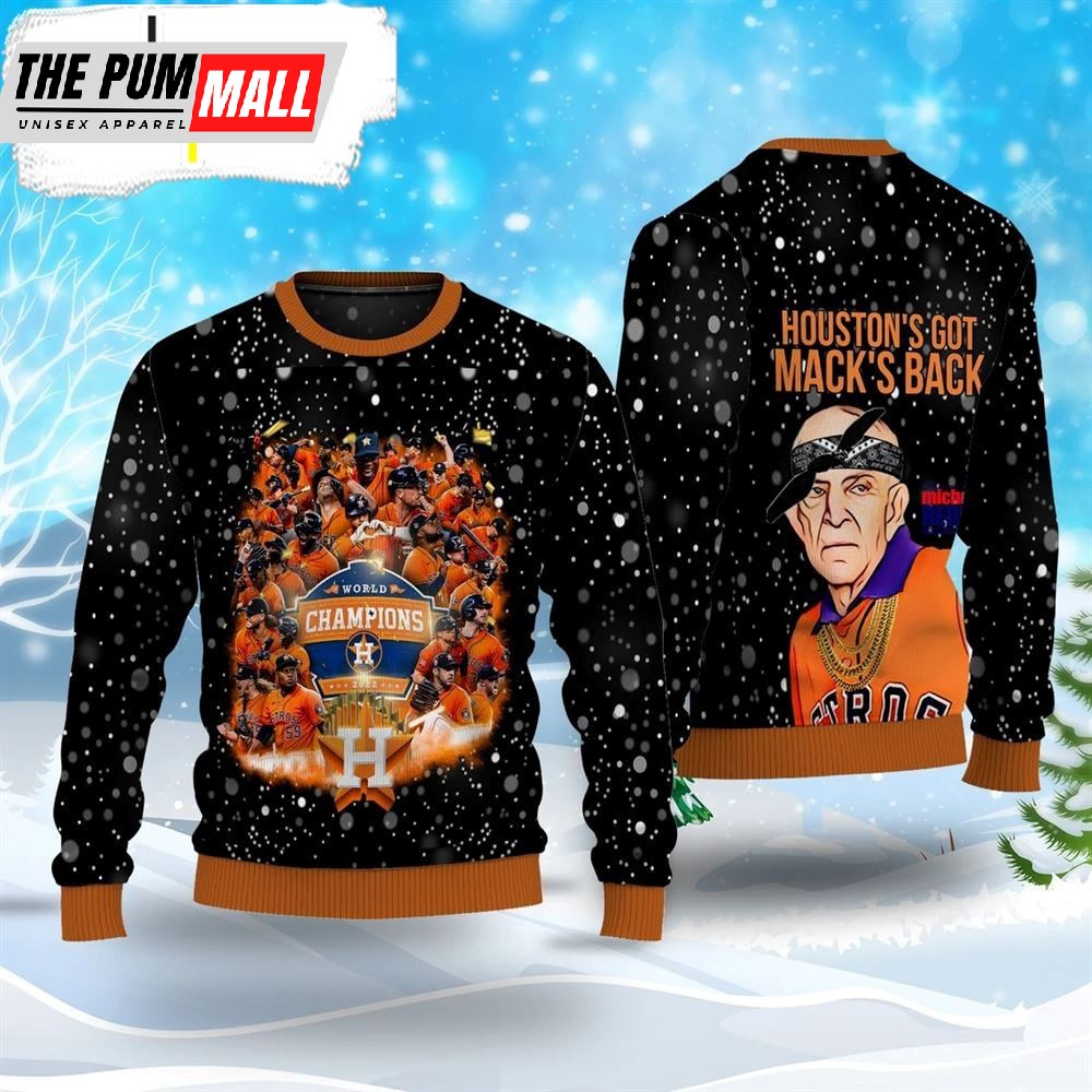 Houston Astros 2025 Sweater Houston Astros Baseball Mlb 2025 Sweater