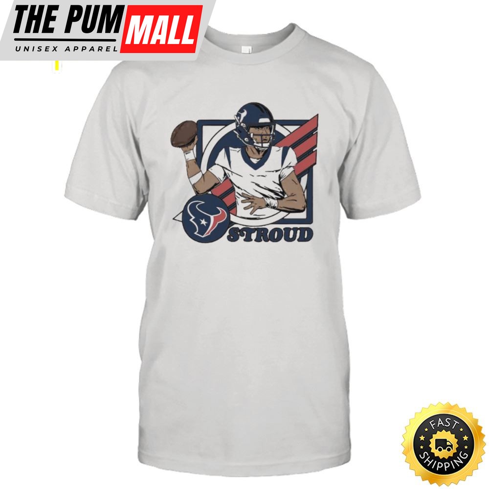 Houston Texans C.J. Stroud 2025 Nfl Draft First Round Pick Caricature Shirt