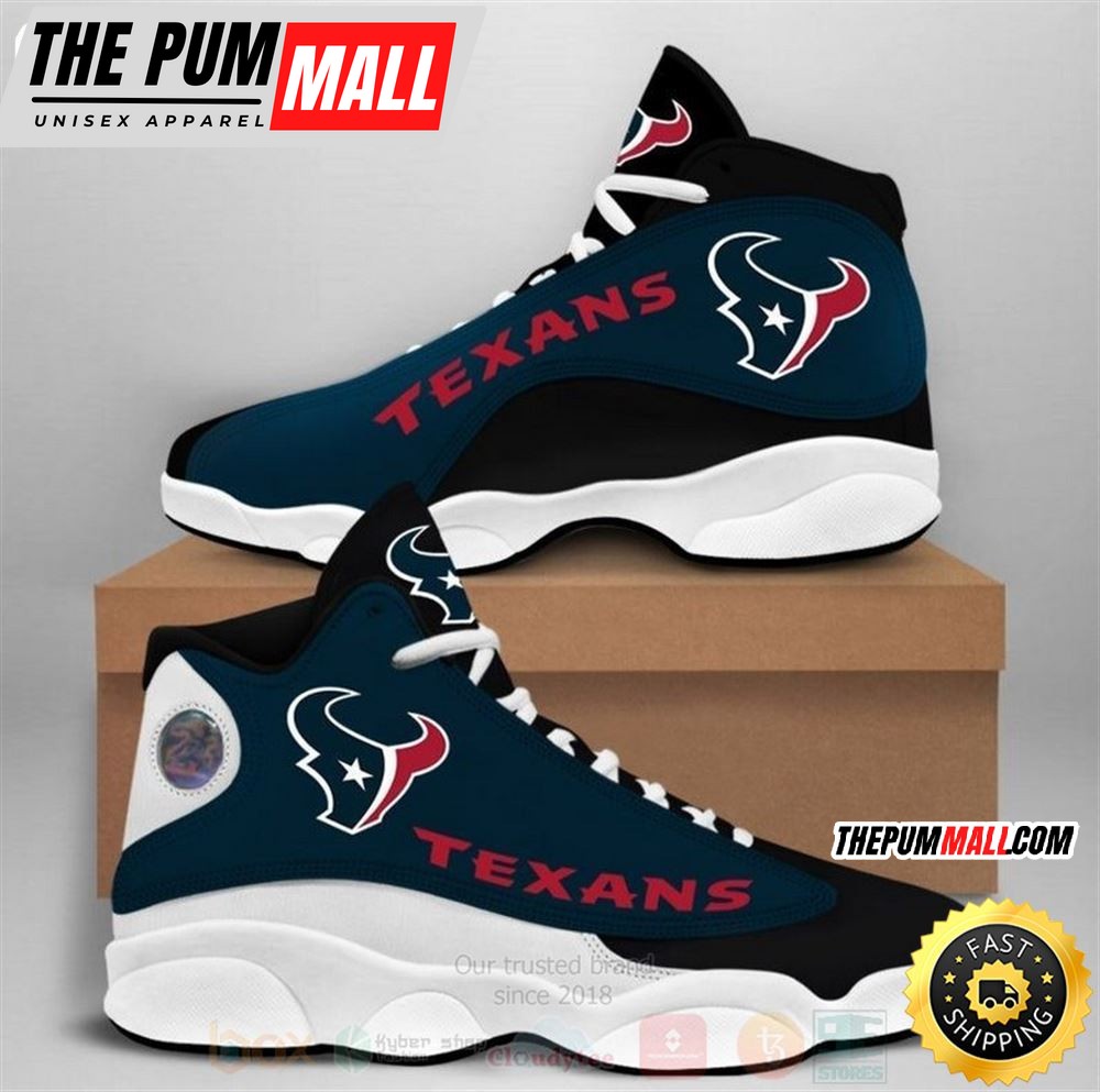 Houston Texans Nfl Air Jd 13 Shoes 3