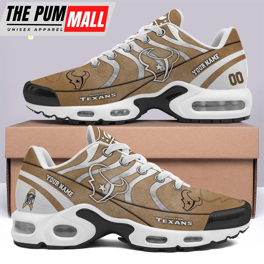 Houston Texans TN Shoes Custom Your Name And Number Max Plus Shoes