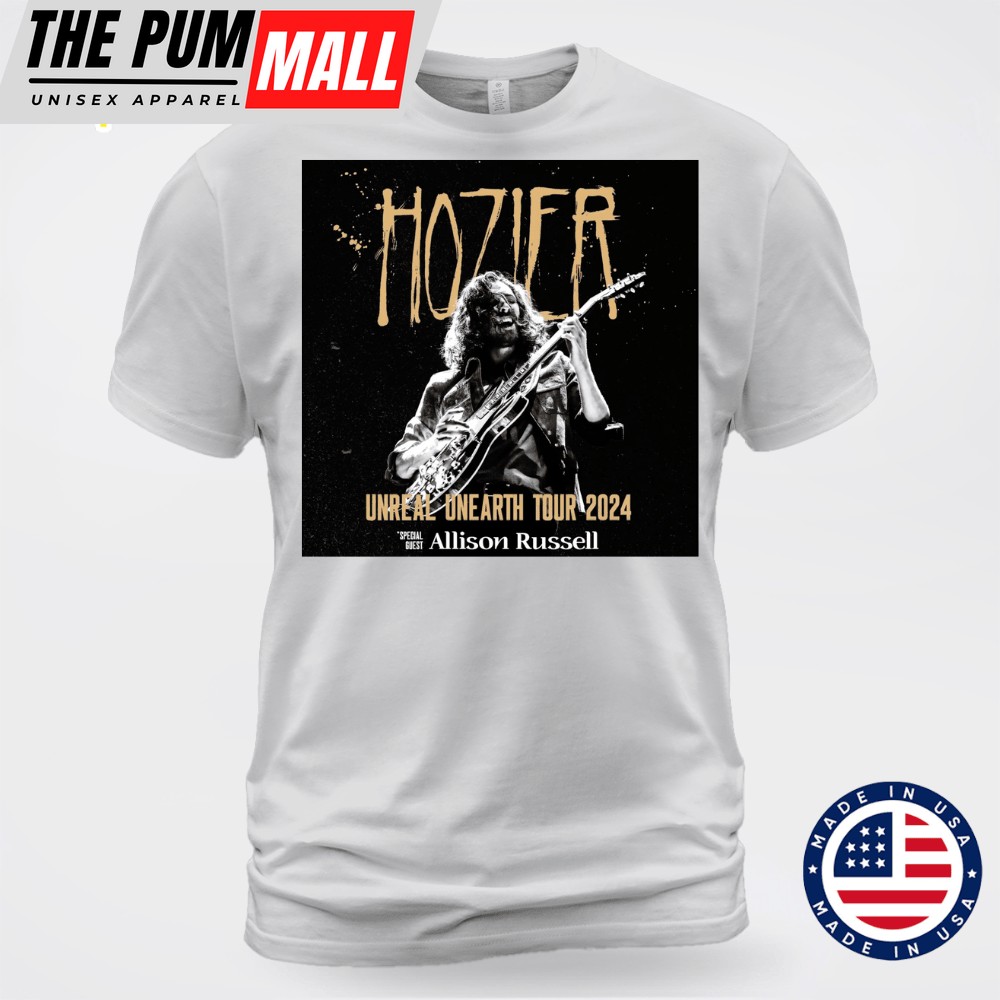 Hozier Expands 2025 Unreal Unearth North American Tour T-shirt