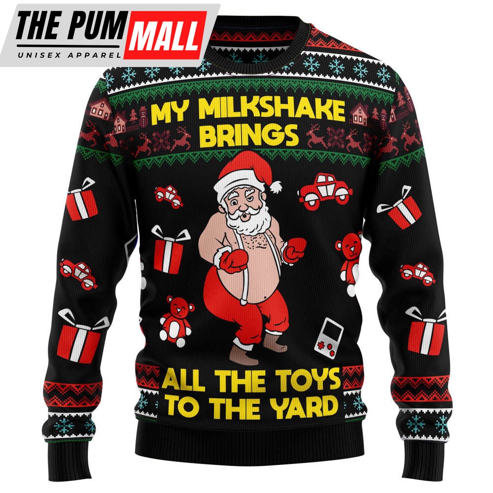 HT091205 My Milkshake Bring Christmas Ugly Sweater – Noel Malalan