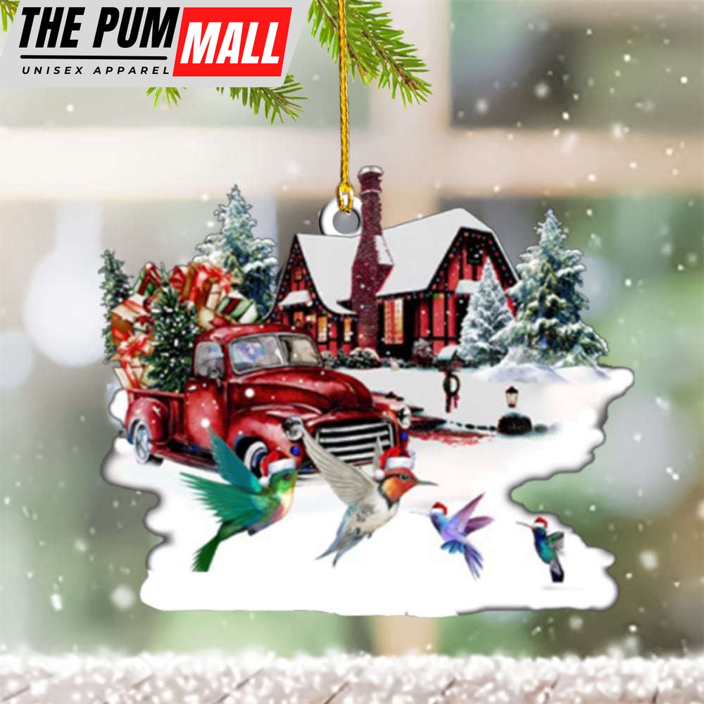 Hummingbird Ornament Hummingbird Christmas Ornament Xmas Tree Hanging Limited Edition