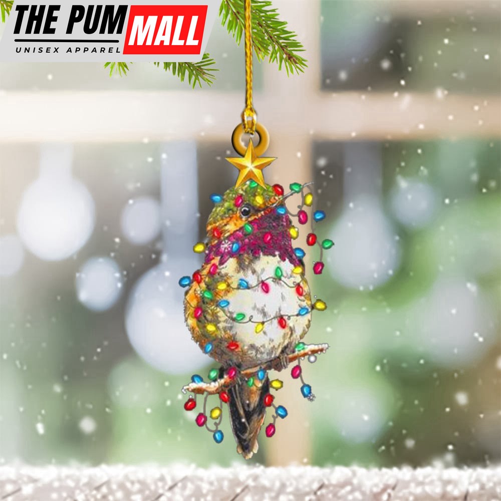 Hummingbird Ornament Hummingbird Christmas Tree Ornament Gifts For Animal Lovers Limited Edition
