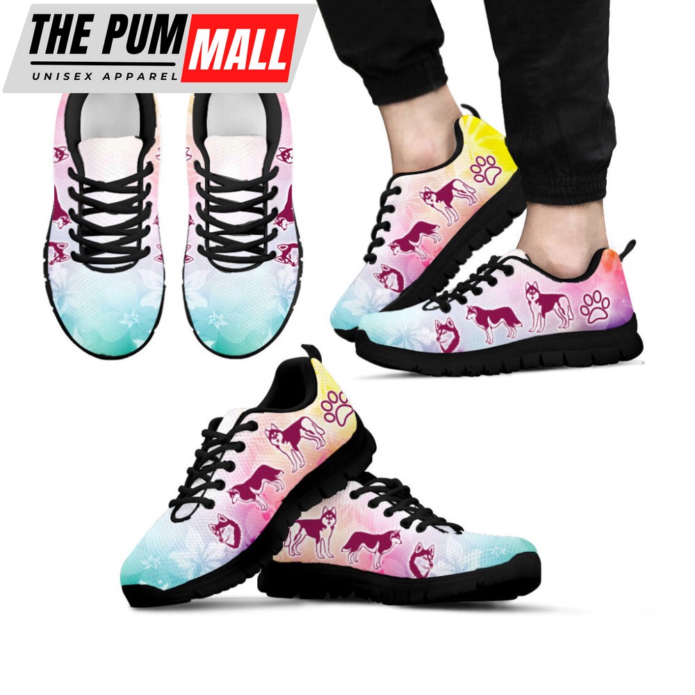 husky-dog-lover-shoes-rainbow-flower-sneakers-walking-running-lightweight-casual-slla6yuj Husky Dog Lover Shoes Rainbow Flower Sneakers Walking Running Lightweight Casual Shoes For Pet Lover