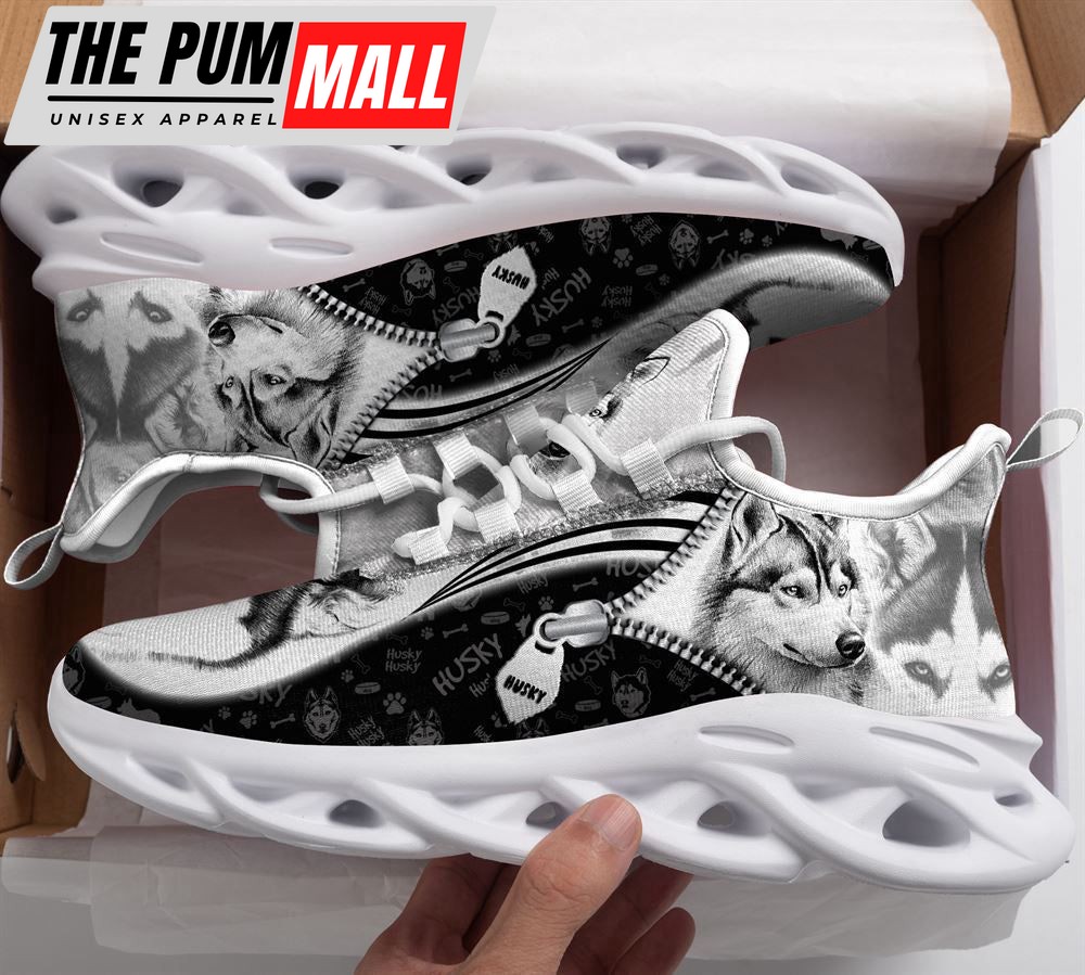 Husky Sketch Max Soul Shoes For Women Men Kid, Gift For Dog Lover