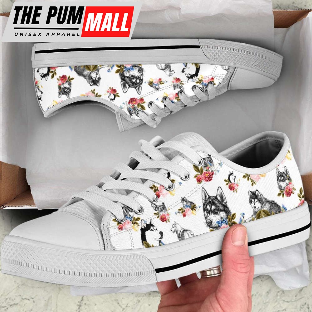 Husky White Low Top Shoes MH080920 – Stylish and Reliable Footwear