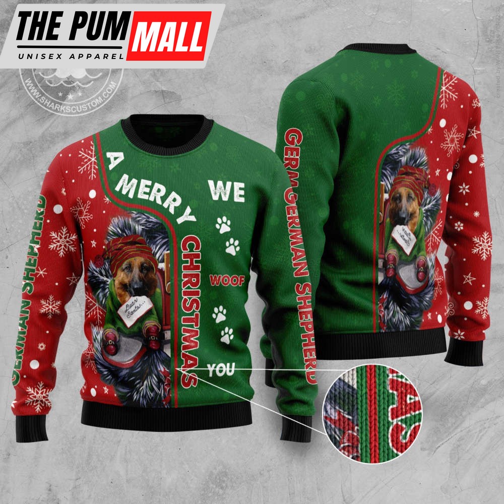 hz101608-german-shepherd-merry-christmas-ugly-sweater-noel-malalan-gbvp0515 HZ101608 German Shepherd Merry Christmas Ugly Sweater – Noel Malalan