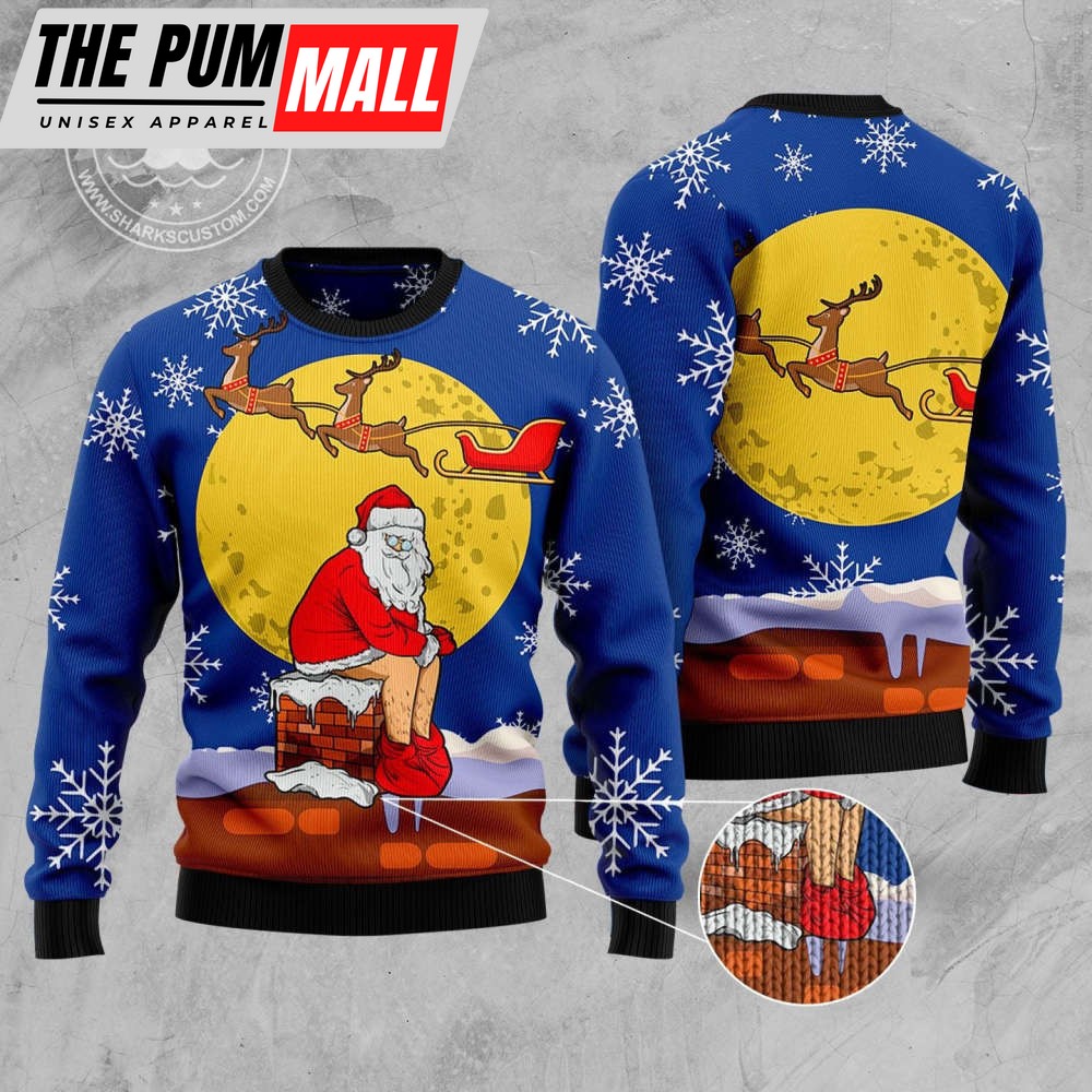 hz92305-funny-santa-xmas-ugly-christmas-sweater-by-noel-malalan-3v4gjlza HZ92305 Funny Santa Xmas Ugly Christmas Sweater by Noel Malalan