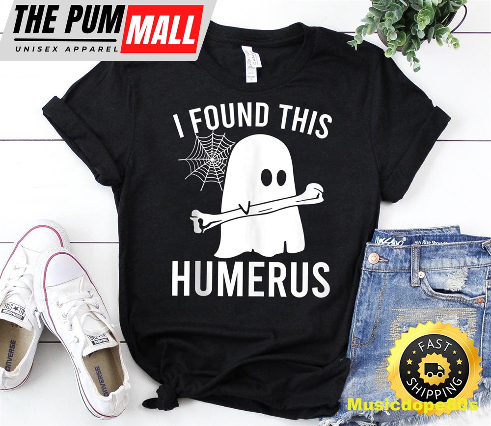 I Found This Humerus Halloween Ghost Orthopaedic Tank Top