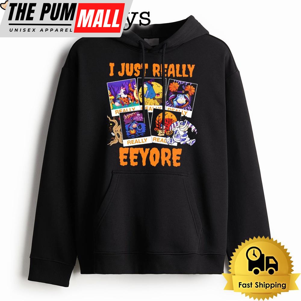 I Just Realy Eeyore Halloween Hoodie