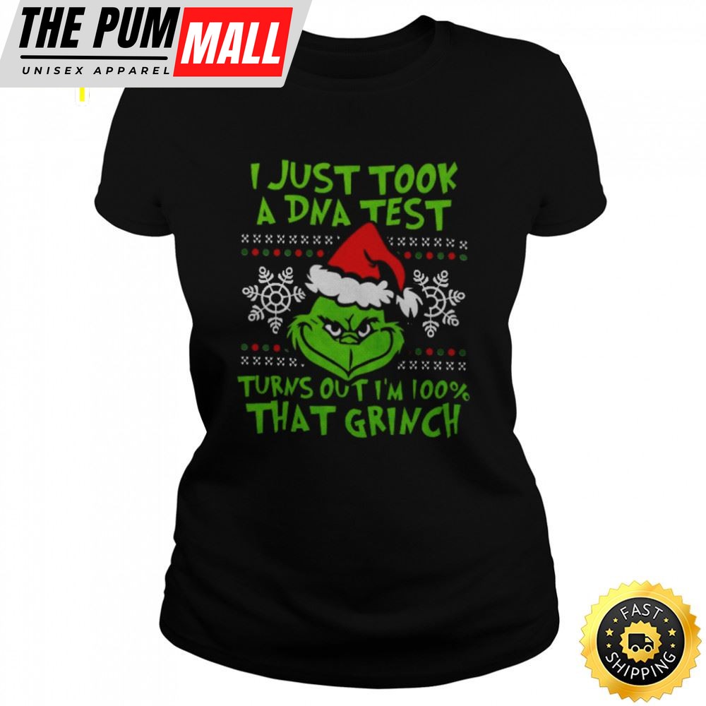 I Just Took A Dna Test Turns Out Im 100 That Grinch Shirt