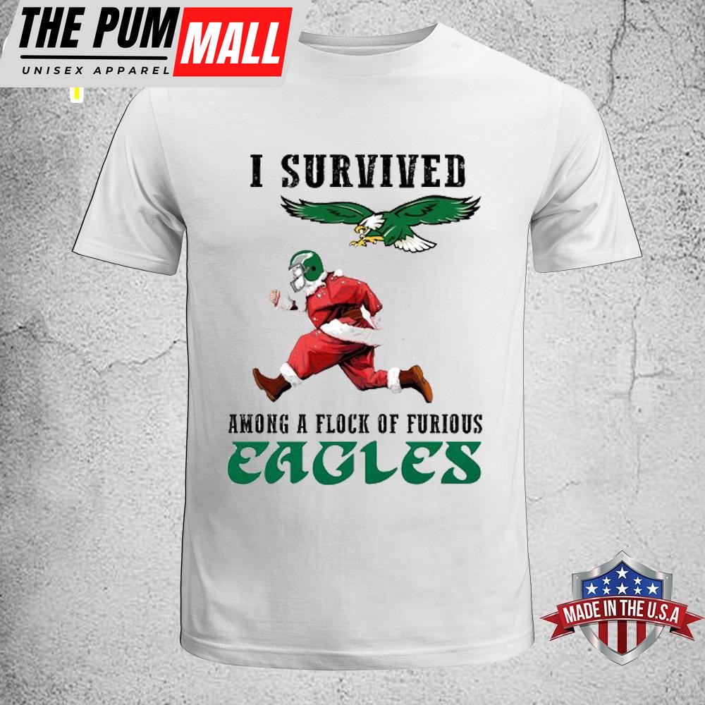 I Survived Among A Flock Of Furious Eagles Unisex T-Shirt