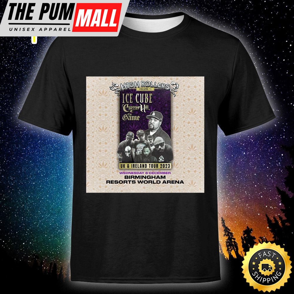 Ice Cube – Cypress Hill – The Game Tour 2025 Unisex T-shirt