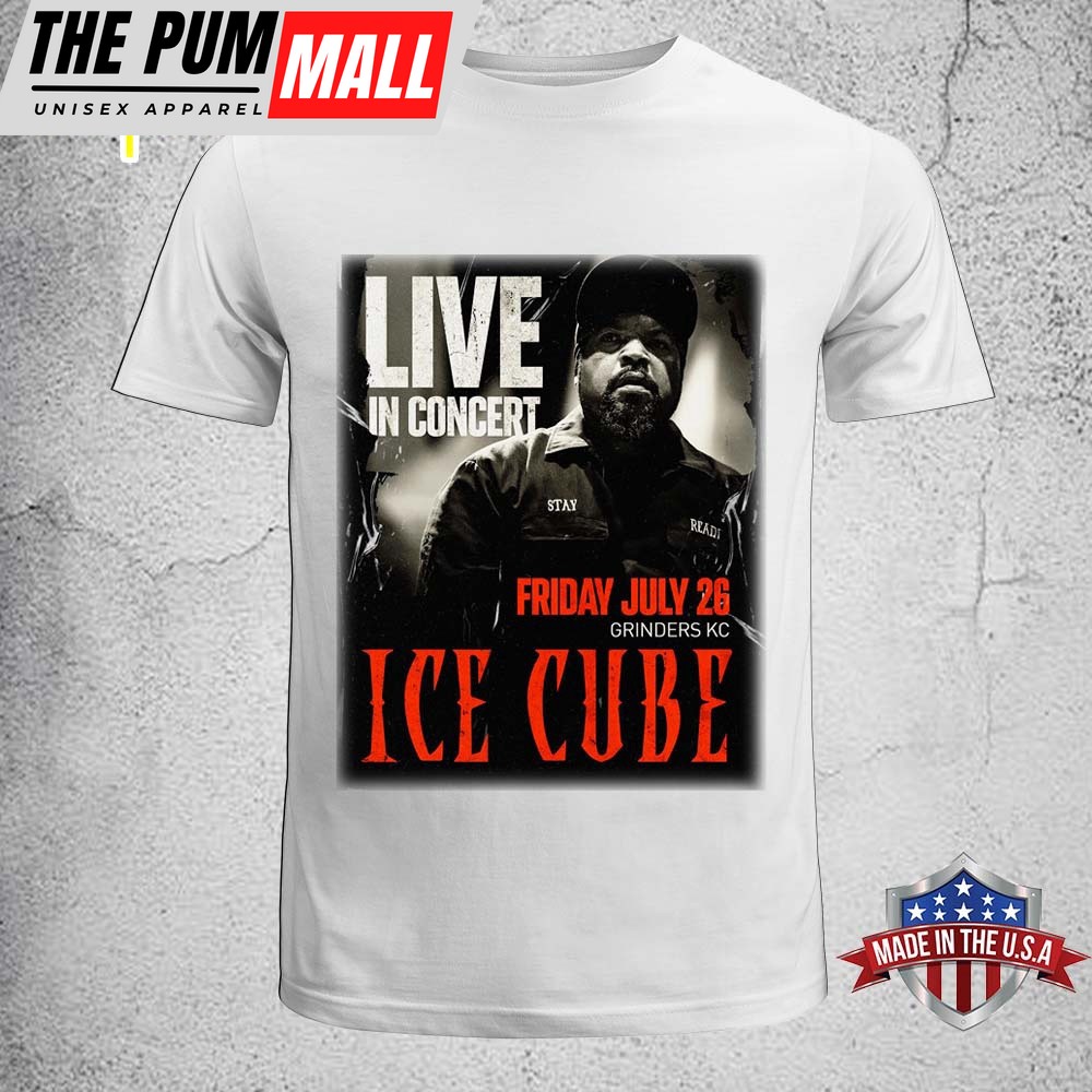 Ice Cube Live In Concert Grinders KC Unisex T-Shirt