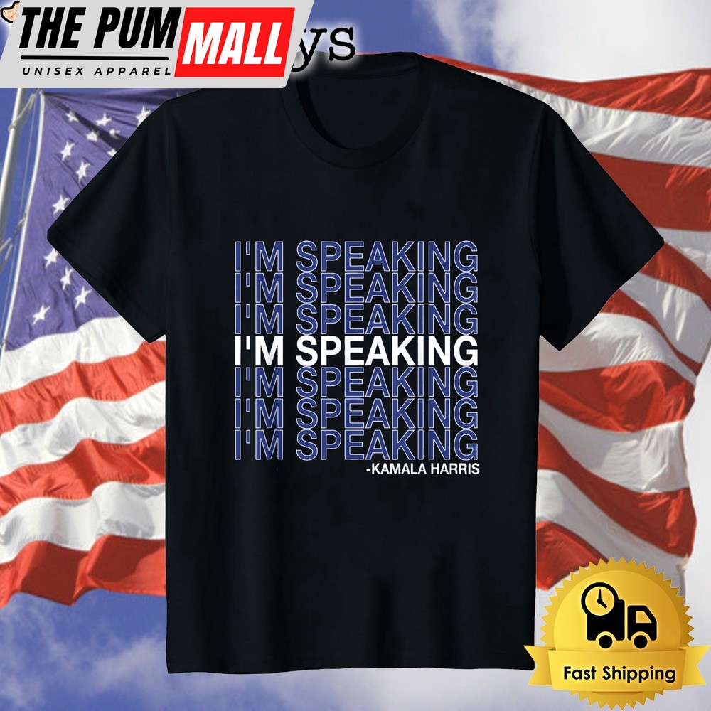 I’m Speaking Kamala Harris Funny Vice Presidential Debate Unisex T-Shirt