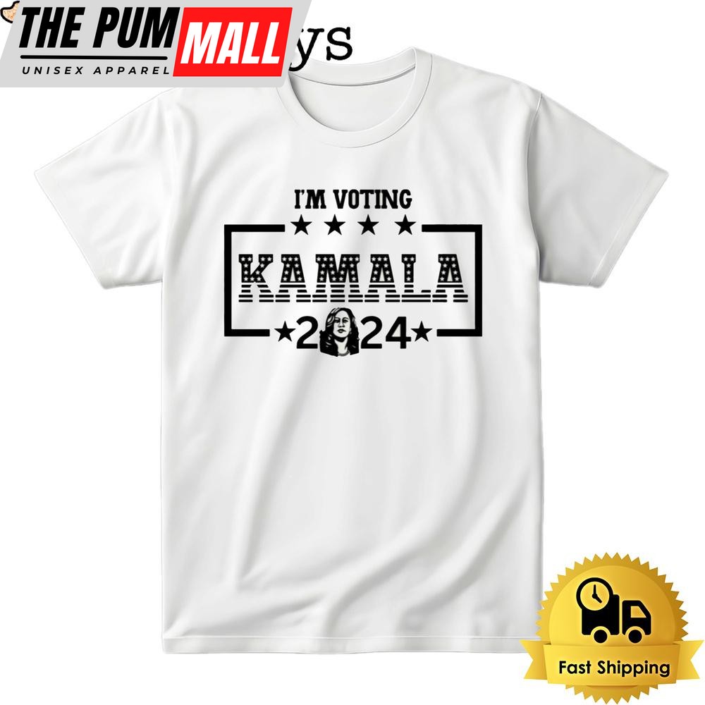 I’m Voting Kamala Harris Bright T Shirt
