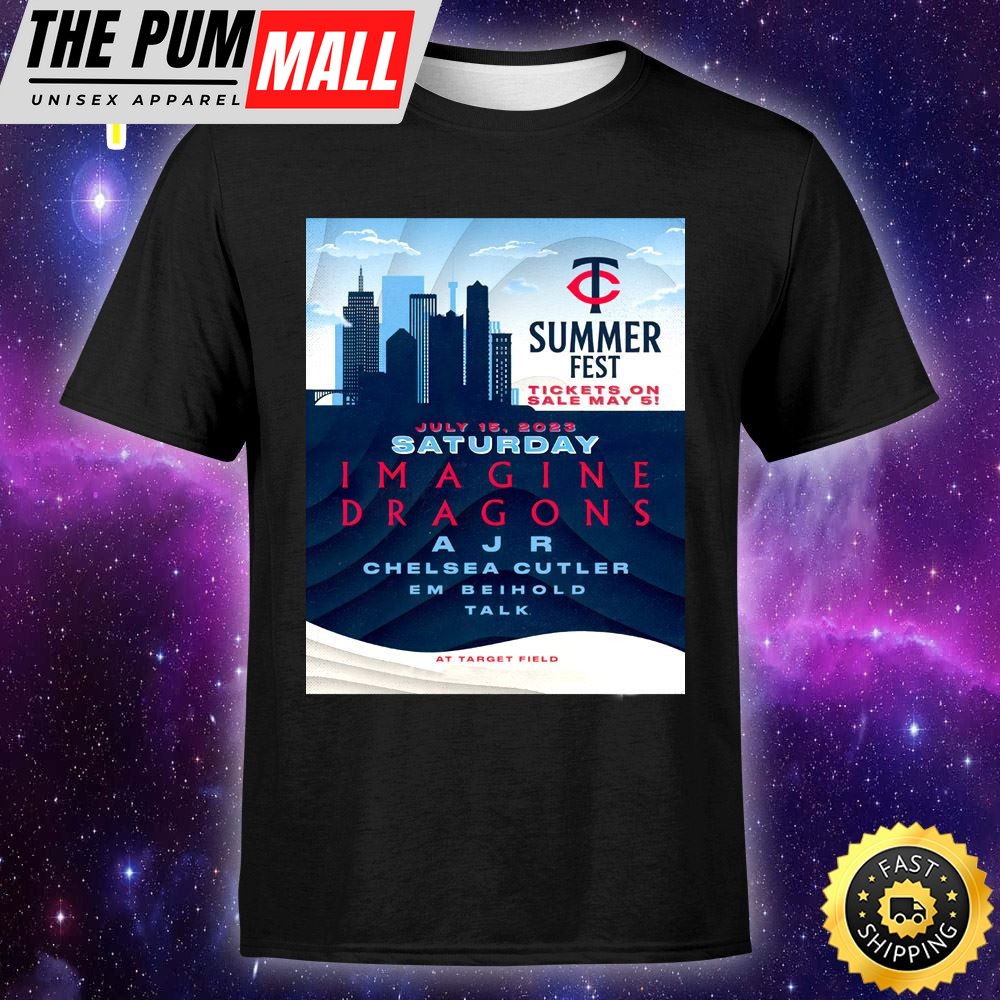 Imagine Dragons Live Vegas 2025 Unisex T-shirt