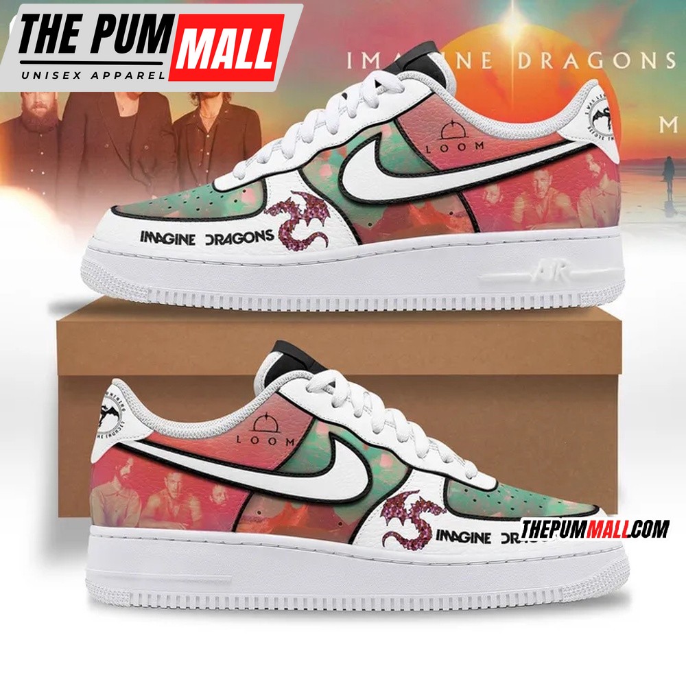 Imagine Dragons Loom Air Force 1 Shoes Sneaker