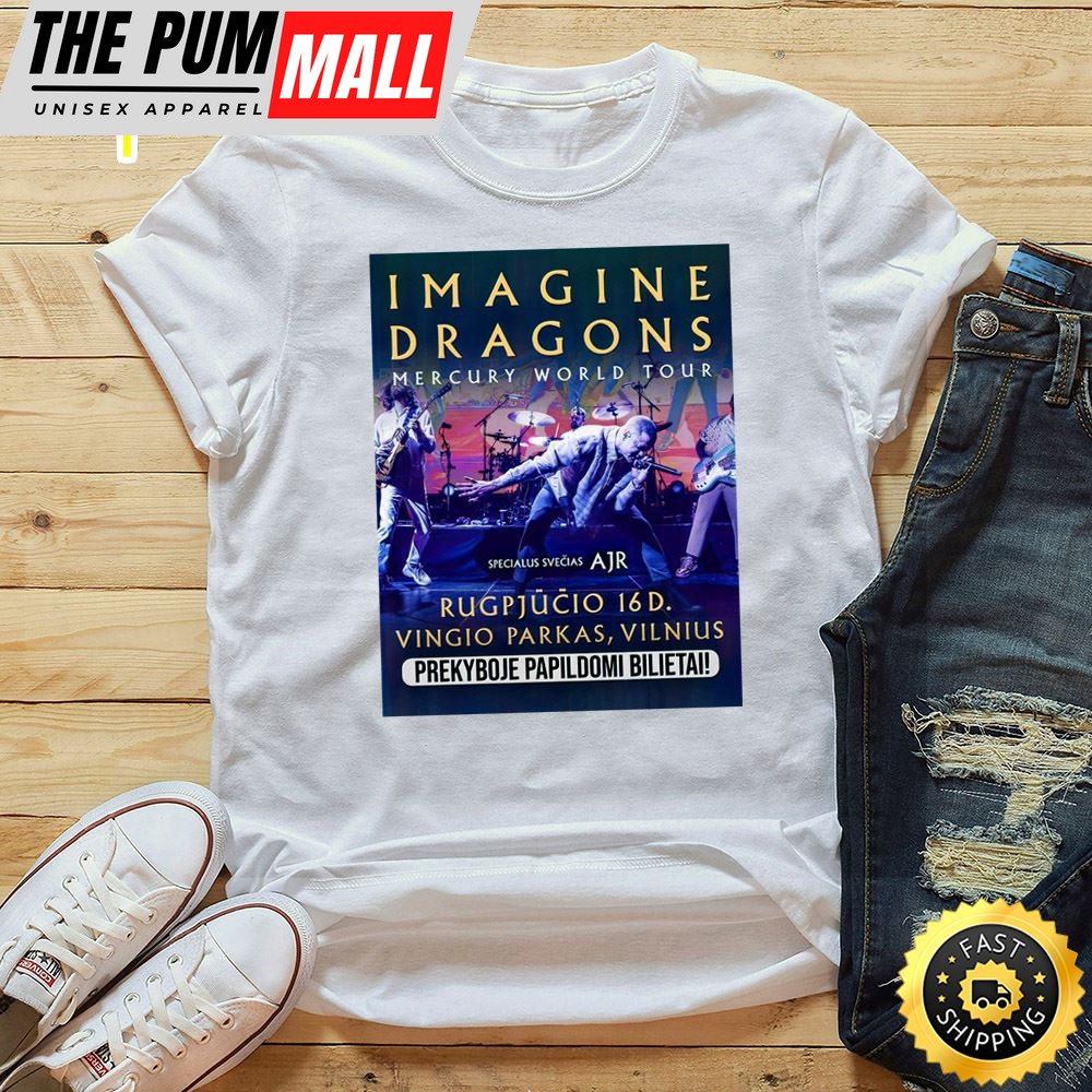 Imagine Dragons Mercury World Tour 16.08.2025 T-shirt