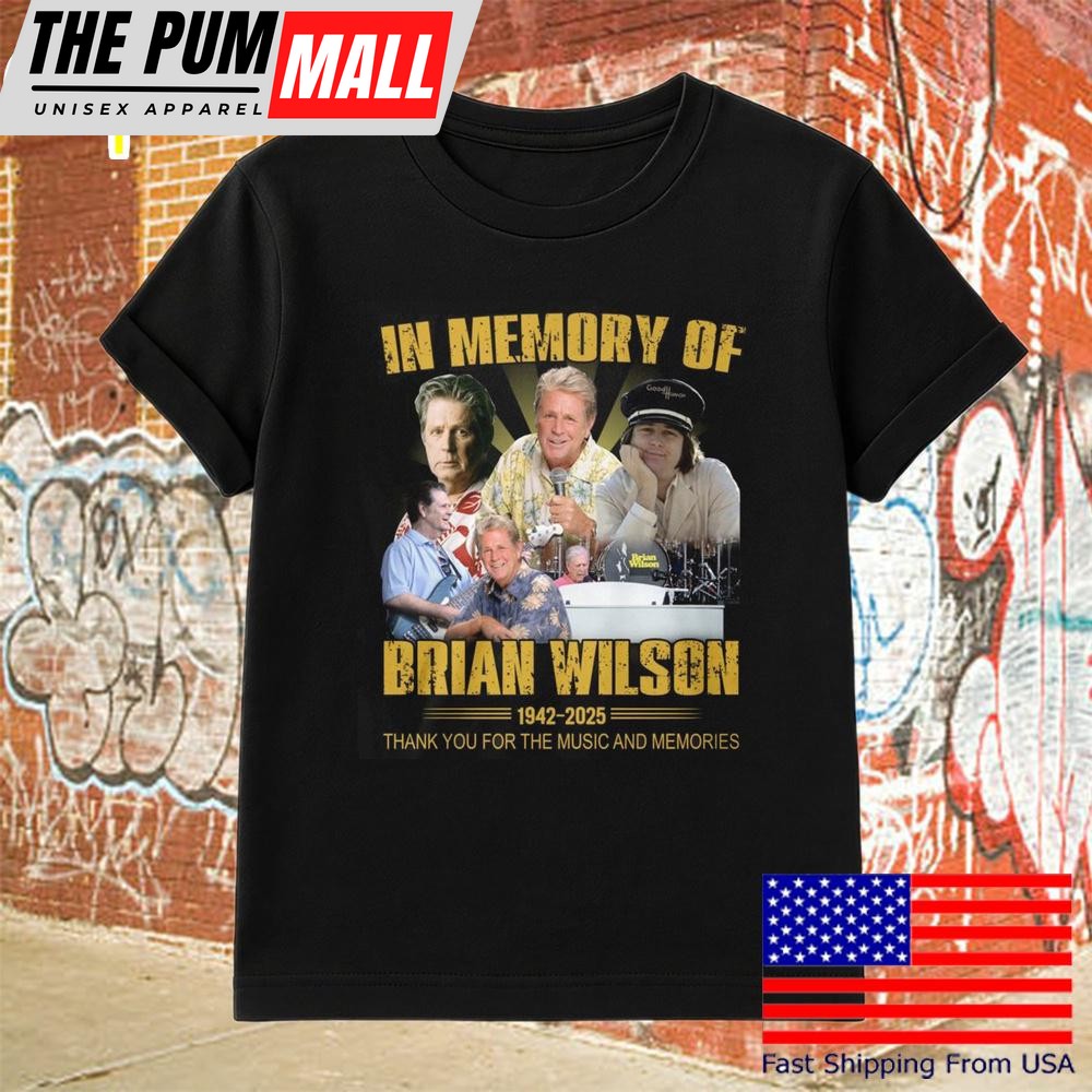 In Memory Of Brian Wilson 2025 T-Shirt
