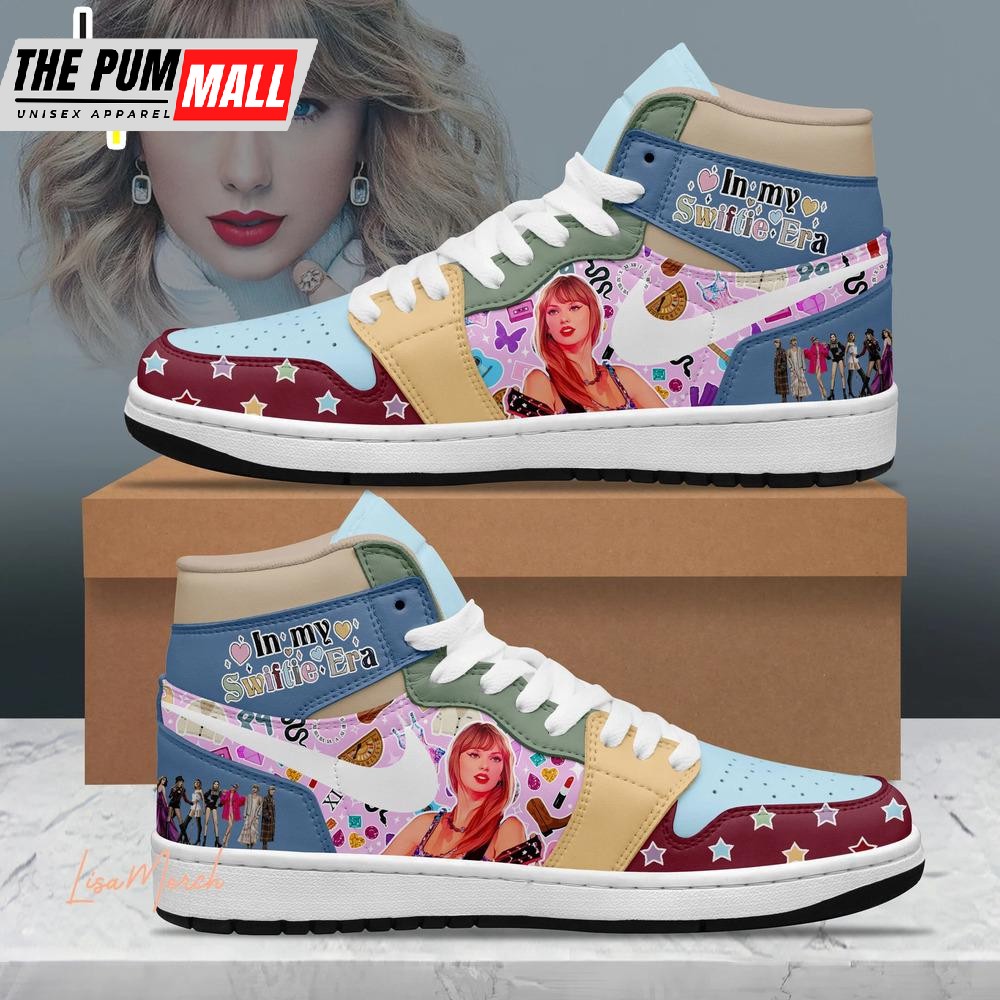 In My Swifie Era Taylor Swift AJ1 Shoes Air Jd 1 Sneakers