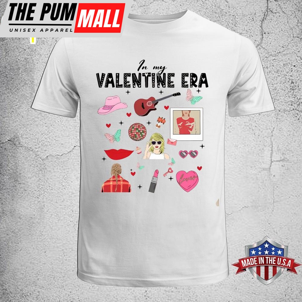 In My Valentine Era Taylor Swift Unisex T-Shirt