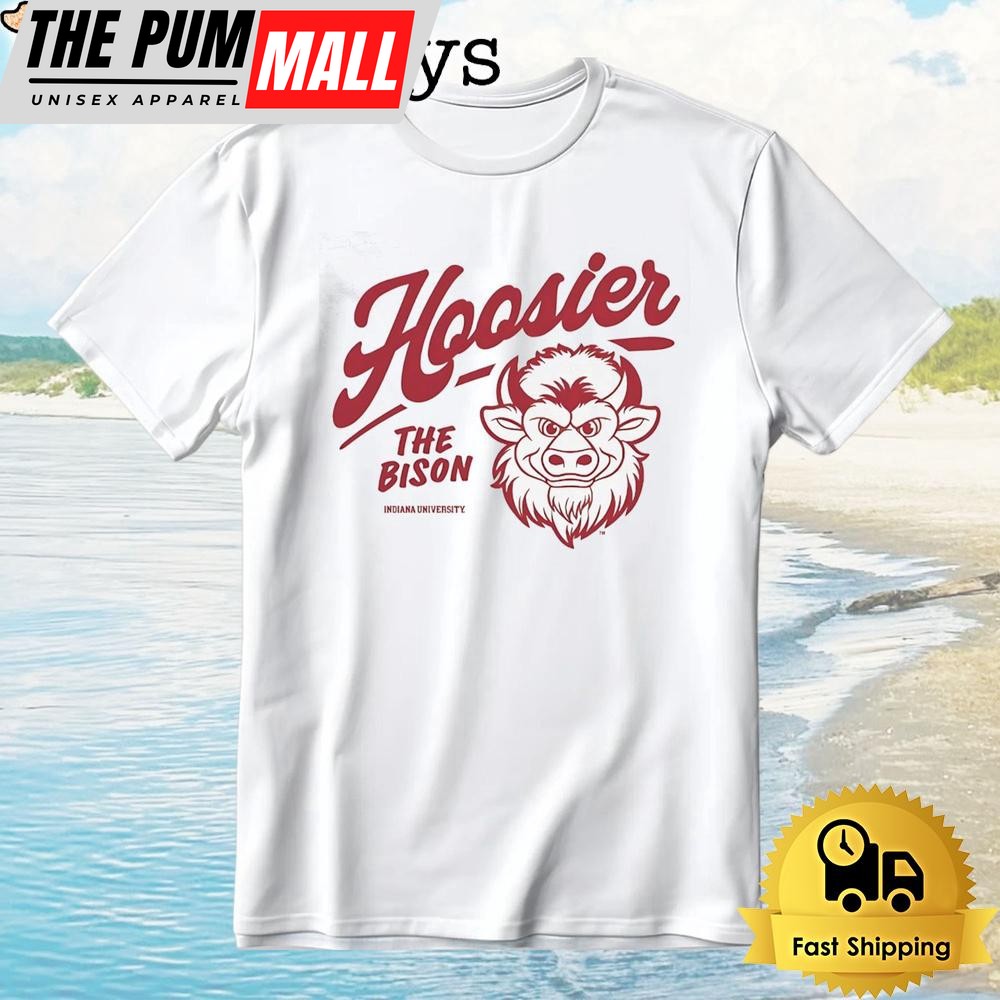 Indiana Hoosiers The Bison Mascot T-Shirt