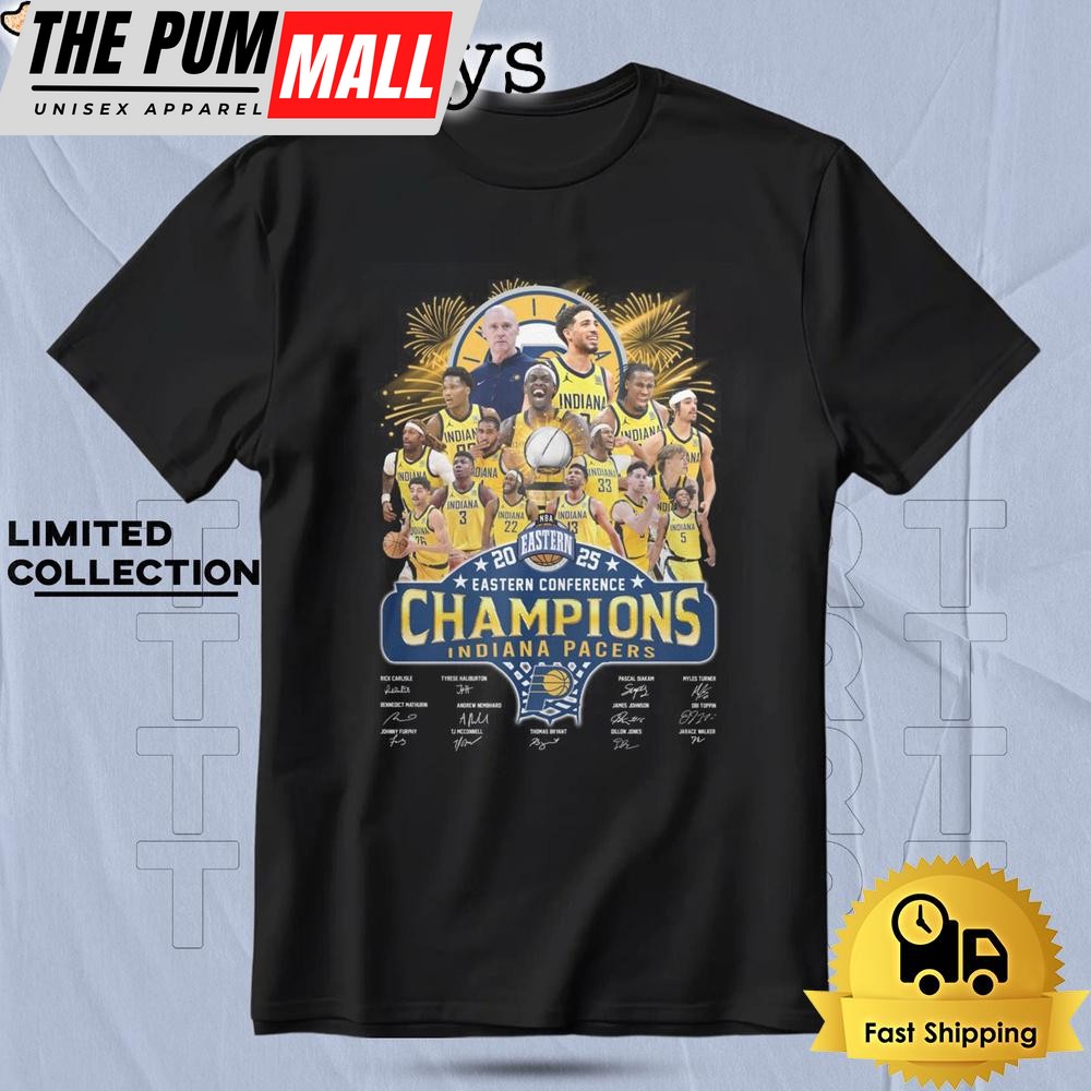 Indiana Pacers 2025 Champions T Shirt