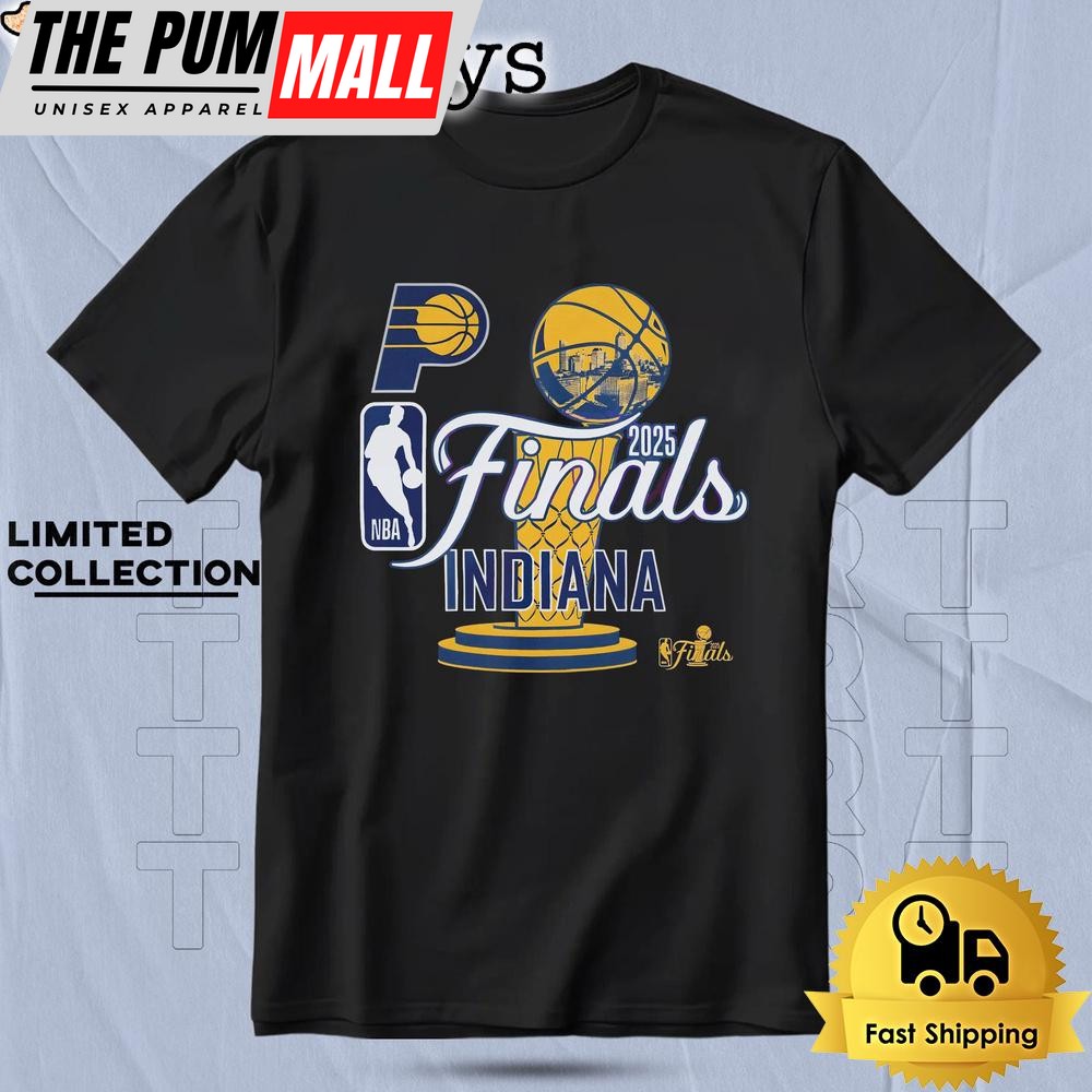 Indiana Pacers Nba Finals 2025 Basketball Trophy T Shirt