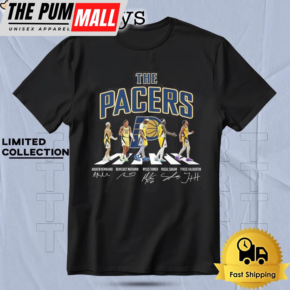 Indiana Pacers Team Signature T Shirt