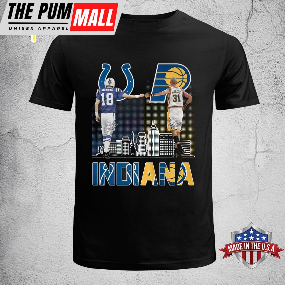 Indiana Sports Teams Indianapolis Colts Indiana Pacers Unisex T-Shirt
