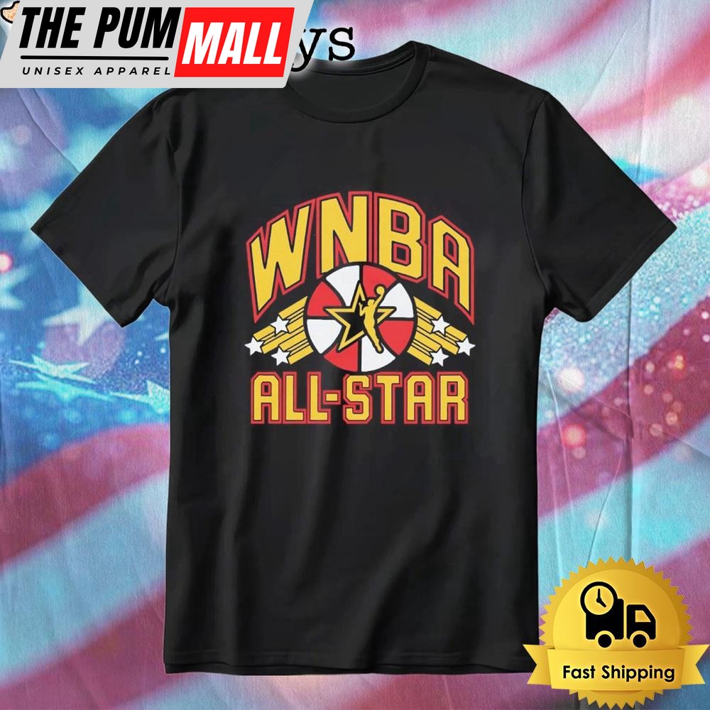 Indiana Wnba All Star Game 2025 Logo T-Shirt