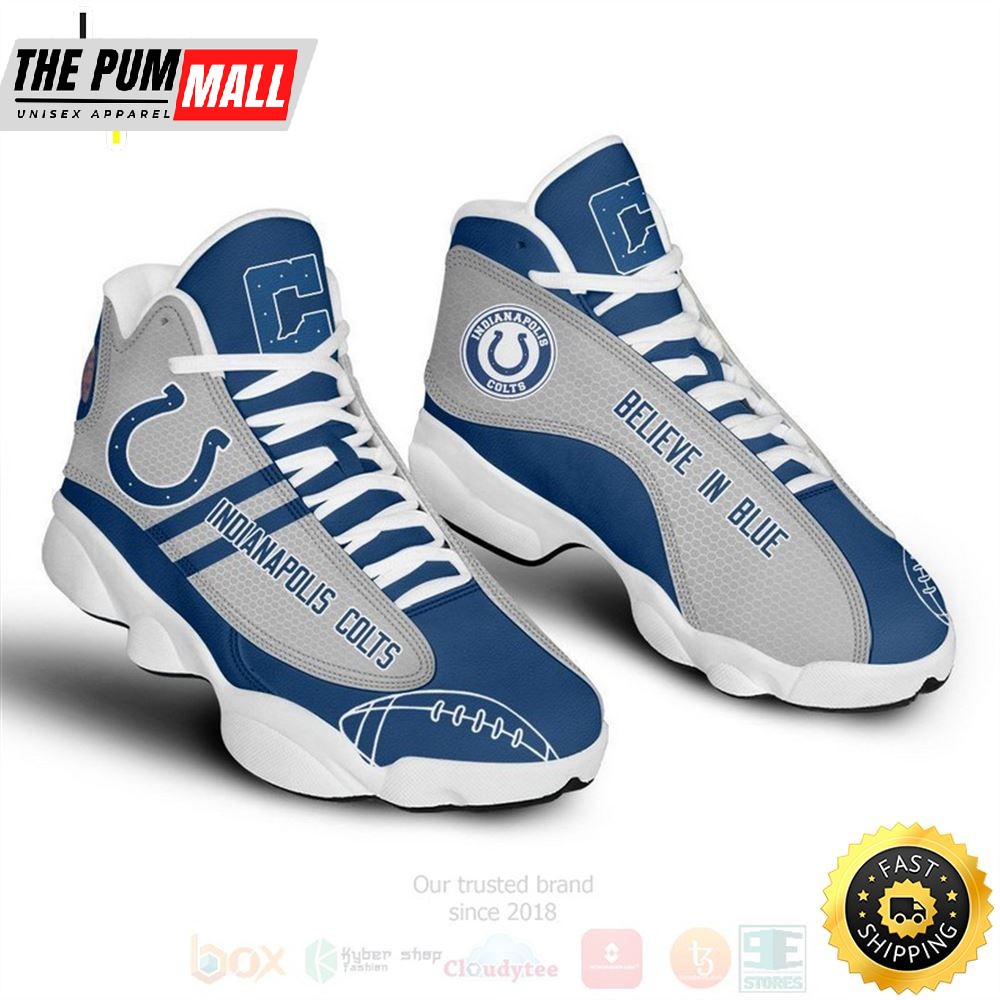 Indianapolis Colts Nfl Air Jd 13 Shoes 2