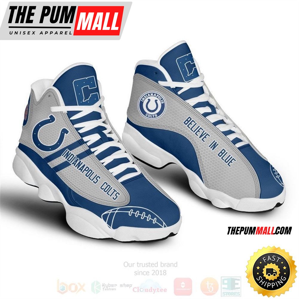 Indianapolis Colts Nfl Air Jd 13 Shoes 2