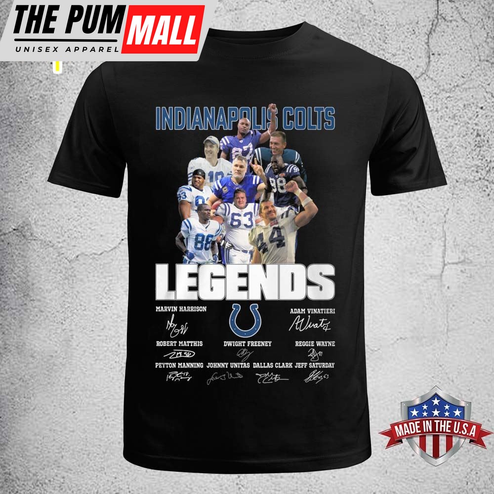 Indianapolis Colts Thank You For The Memories The Legends Signatures shirt