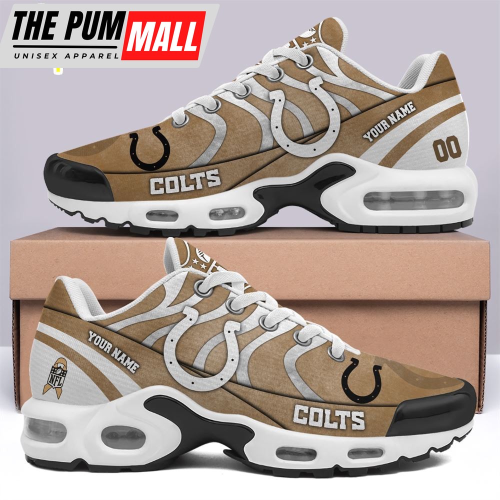 Indianapolis Colts TN Shoes Custom Your Name And Number Max Plus Shoes