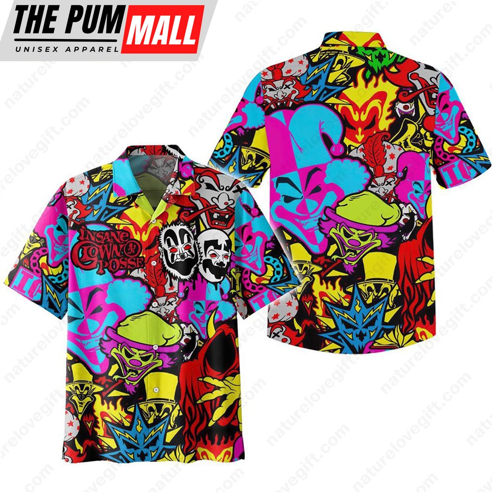 Insane Clown Posse Colorful Pop Art Hawaiian Shirt