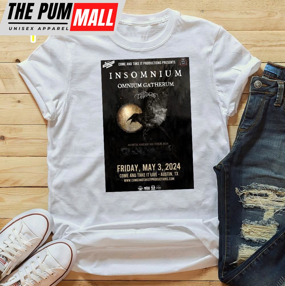 Insomnium North American Tour 2025 Unisex T-Shirt